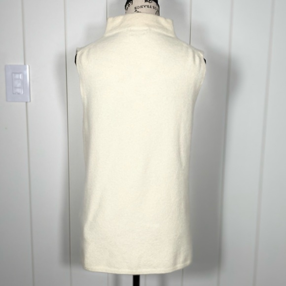 Massimo Dutti Mock Neck Sleeveless sweater - Picture 3 of 5